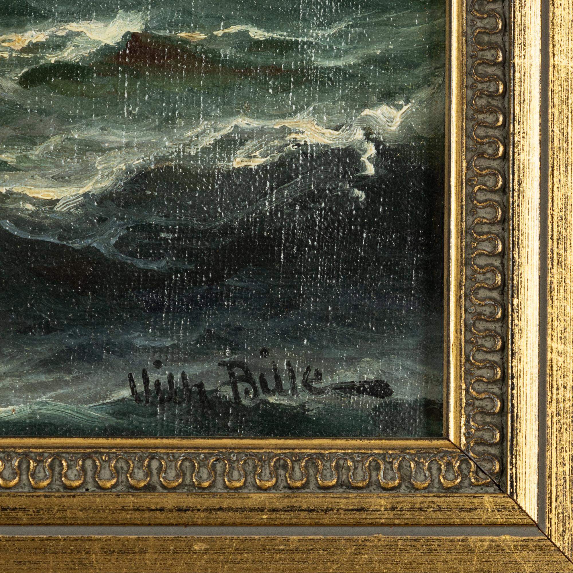 Vilhelm Victor Bille, Marin.