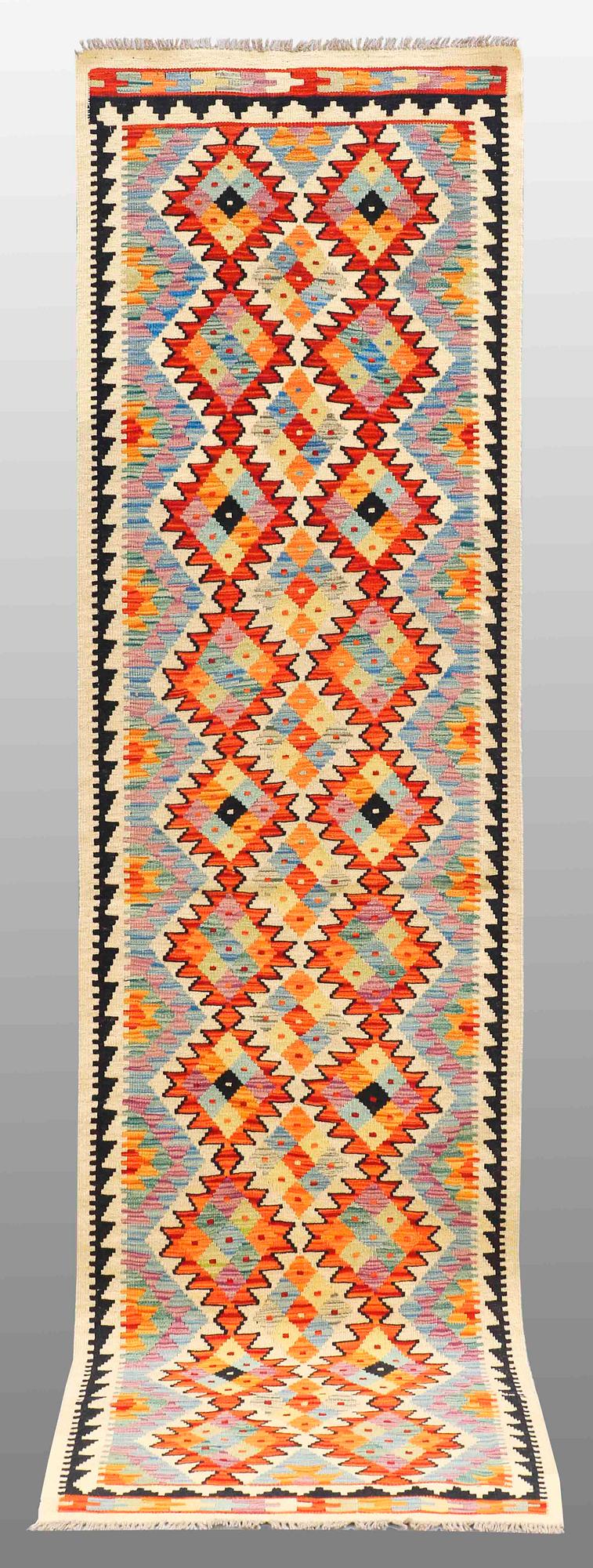 A RUNNER, Kilim, ca 298 x 77 cm.