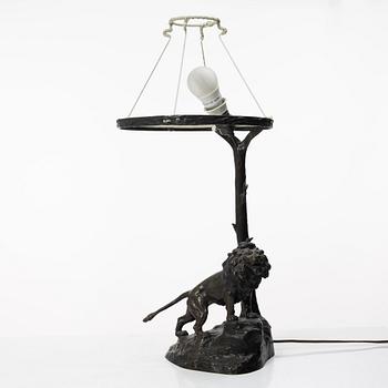 Desk set, 4 pieces, bronze, Austria circa 1900.