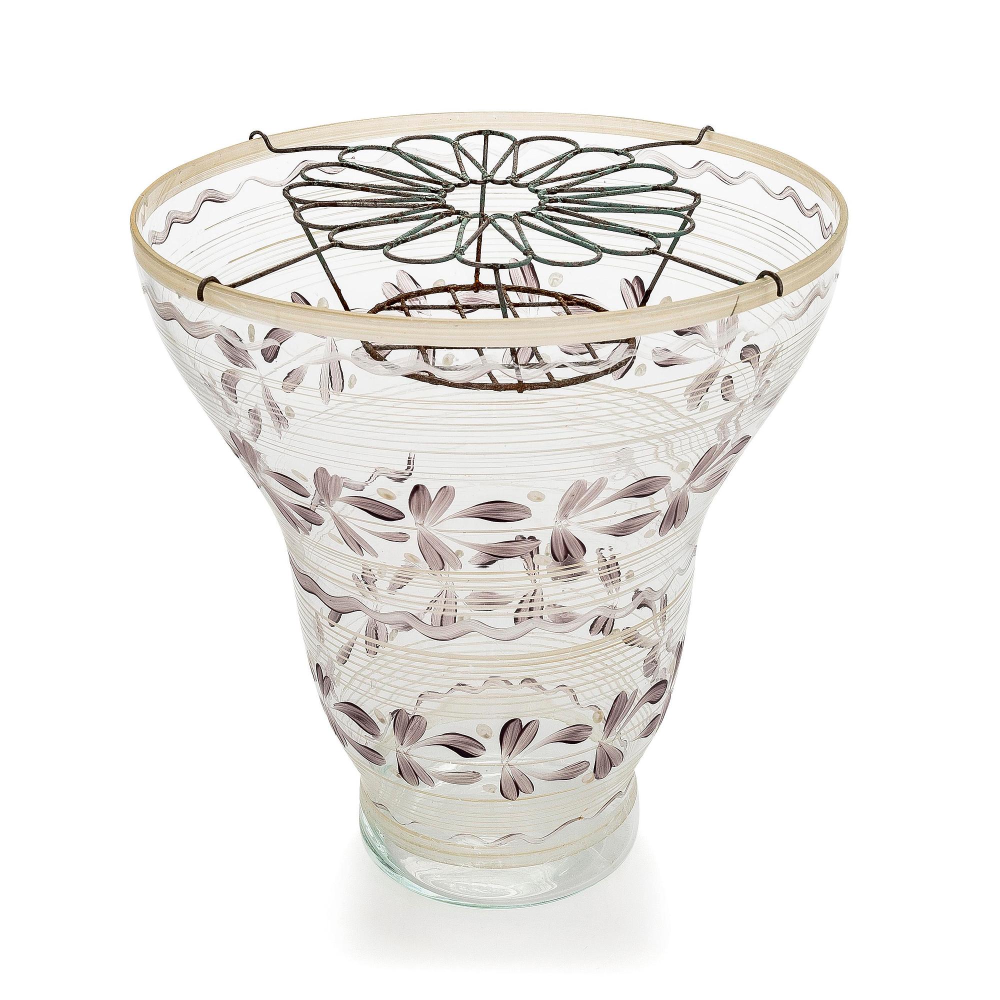 A 1940's jardinière for Kauklahden Lasitehdas.