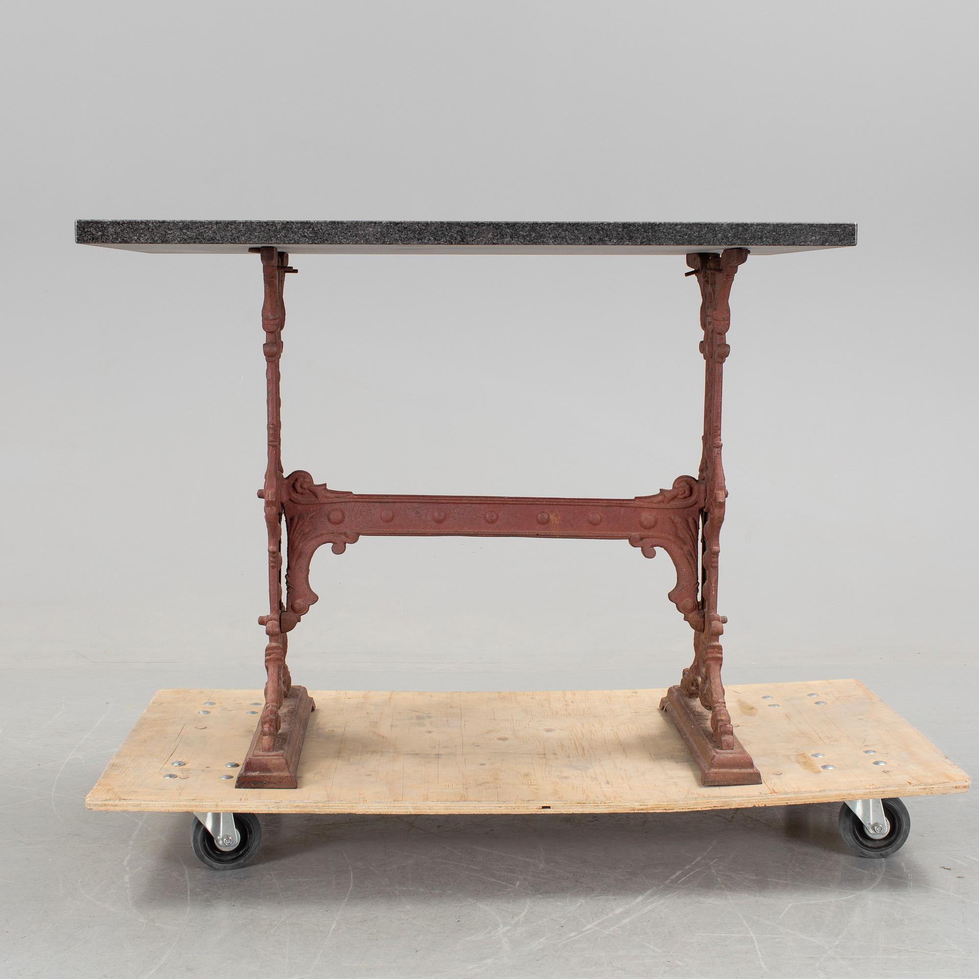 TRÄDGÅRDSBORD, Gaskell & Chambers Ltd, 1900-talets början.