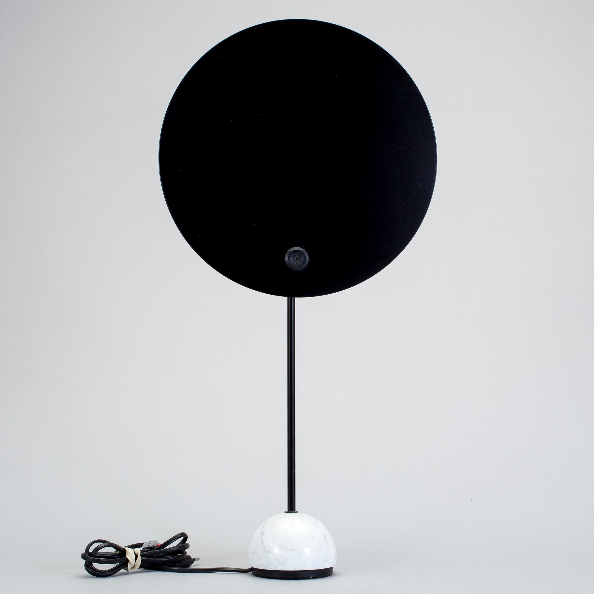 BORDSLAMPA, "Kuta", Vico Magistretti, Oluce, Italien, 1970-talet.