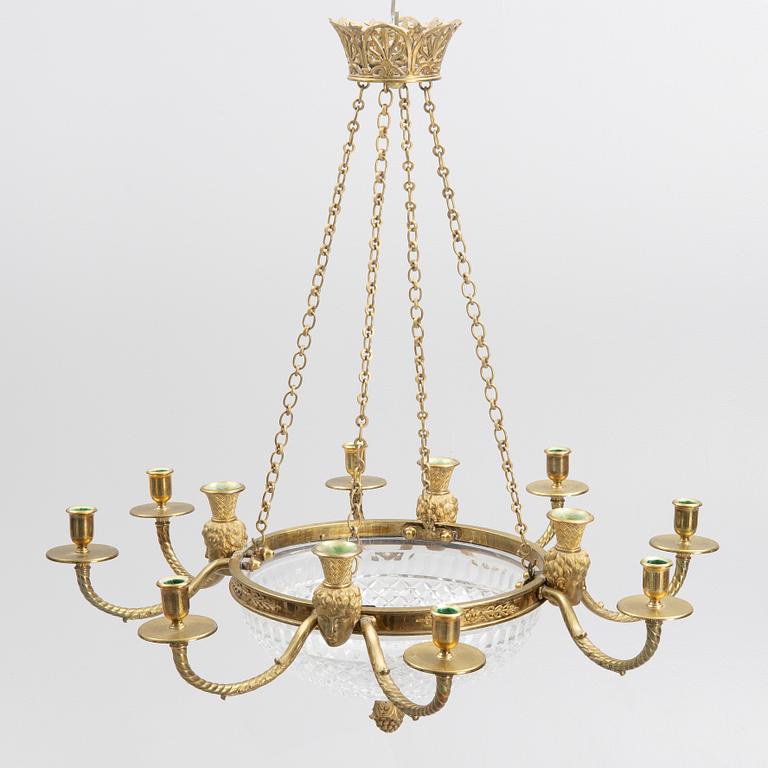 Ceiling lamp, second half of the 19th Century.