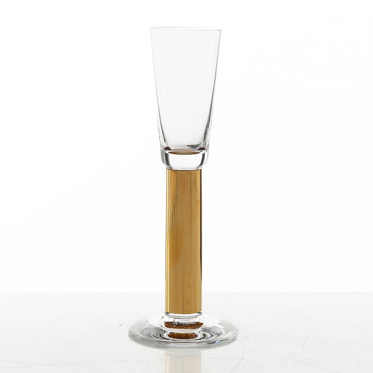 Gunnar Cyrén, glasservis, 26 delar, "Nobel", Orrefors.