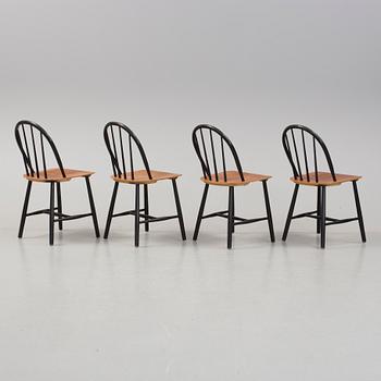 STOLAR, 4 st, "Fanett", Ilmari Tapiovaara, Edsbyverken, 1950-tal.