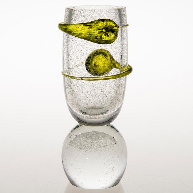 TIINA NORDSTRÖM, a 'Pluto' art glass signed Tiina Nordström 1992 Iittala.