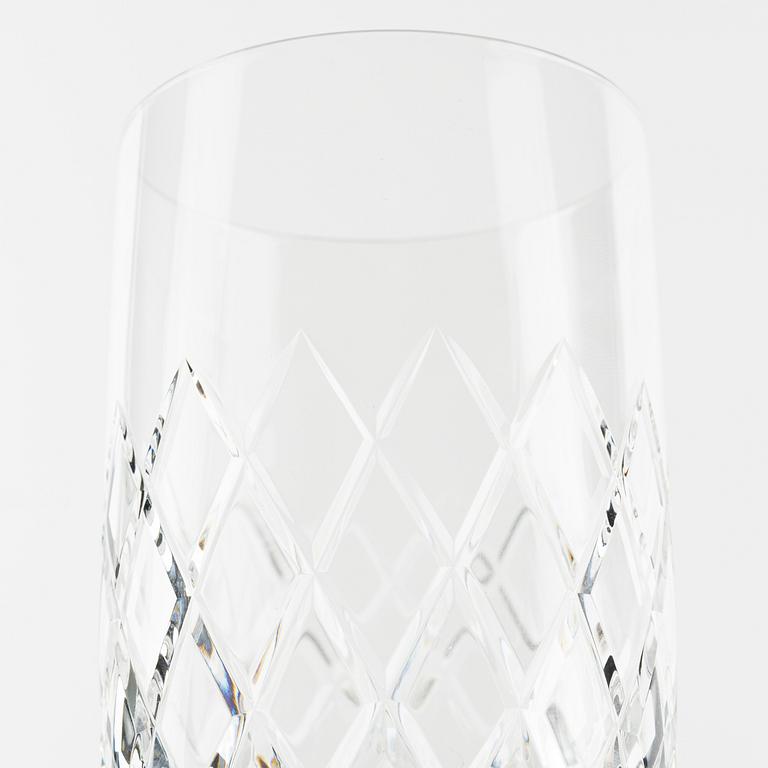 45 glass service parts, Gunnar Cyrén 'Karolina' and Ingeborg Lundin, 'Elisabeth' Orrefors.