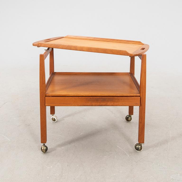 Teak trolley, model "Julius" by Sven Engström and Gunnar Myrstrand, Tingströms, 1950/60's.