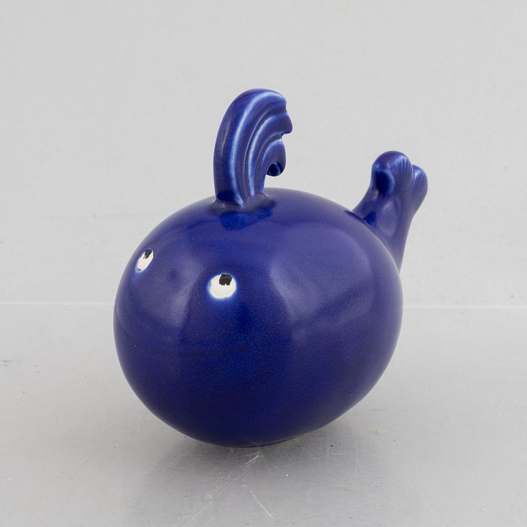 Lisa Larson, figurin, stengods, "Val" ur serien "Traffic", Gustavsberg.