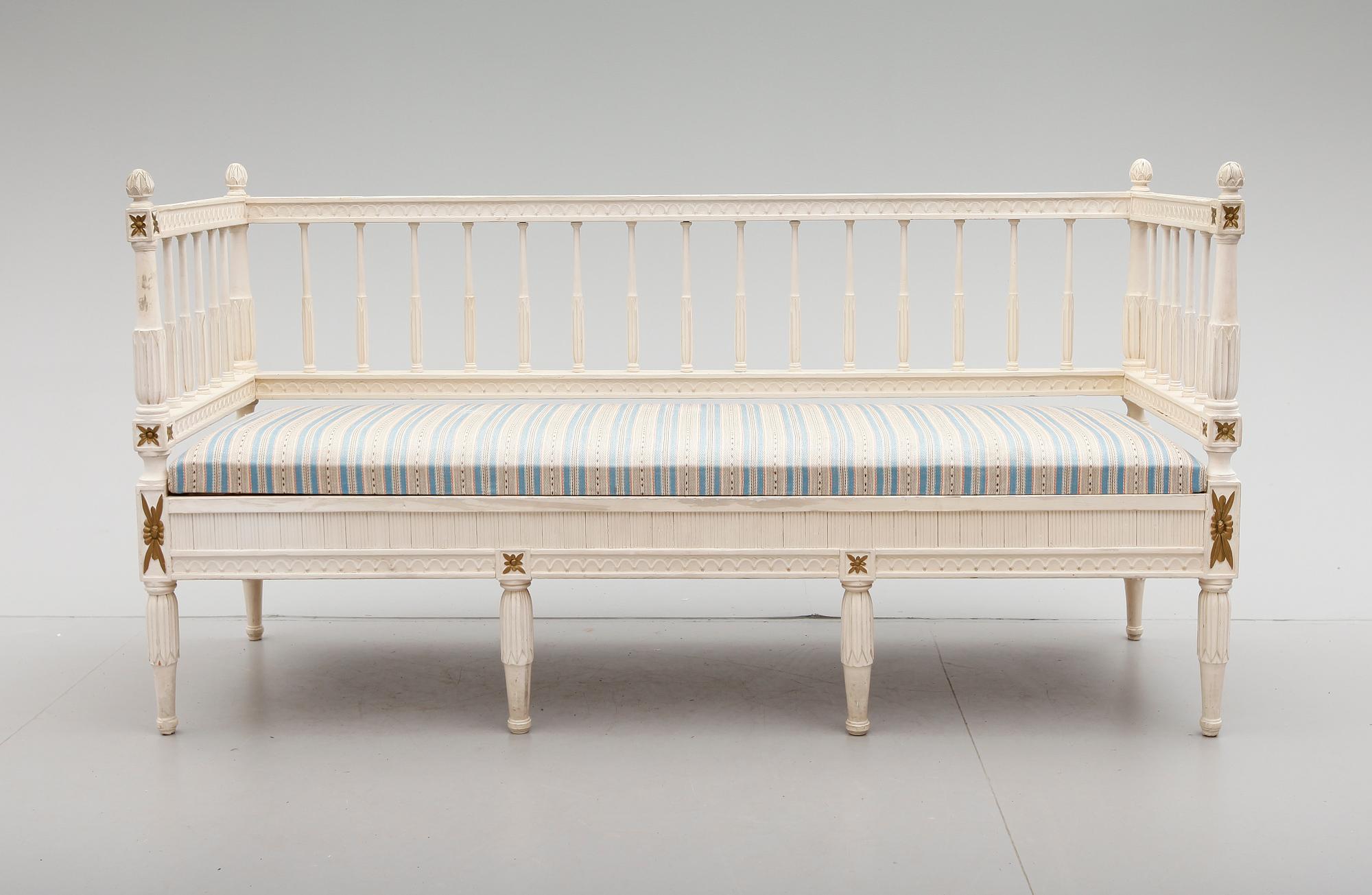 SOFFA, sengustaviansk, sekelskiftet 1800.