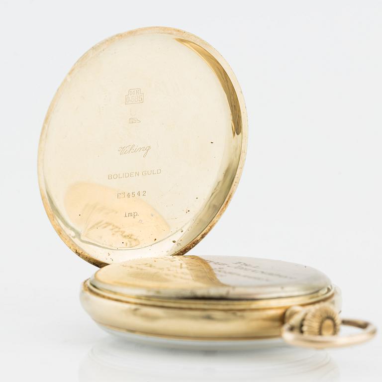 Viking, fickur, 14K guld, 50 mm.