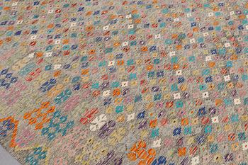 A carpet, Kilim, 341 x 256 cm.