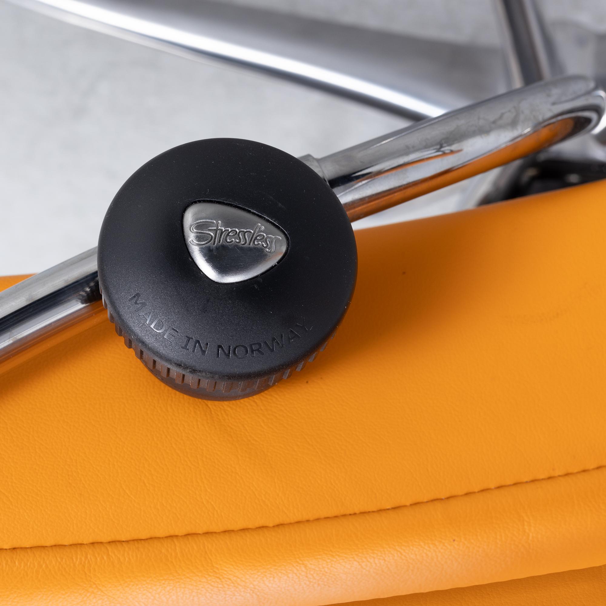 Armchair with footstool, "London", Stressless, Norway.