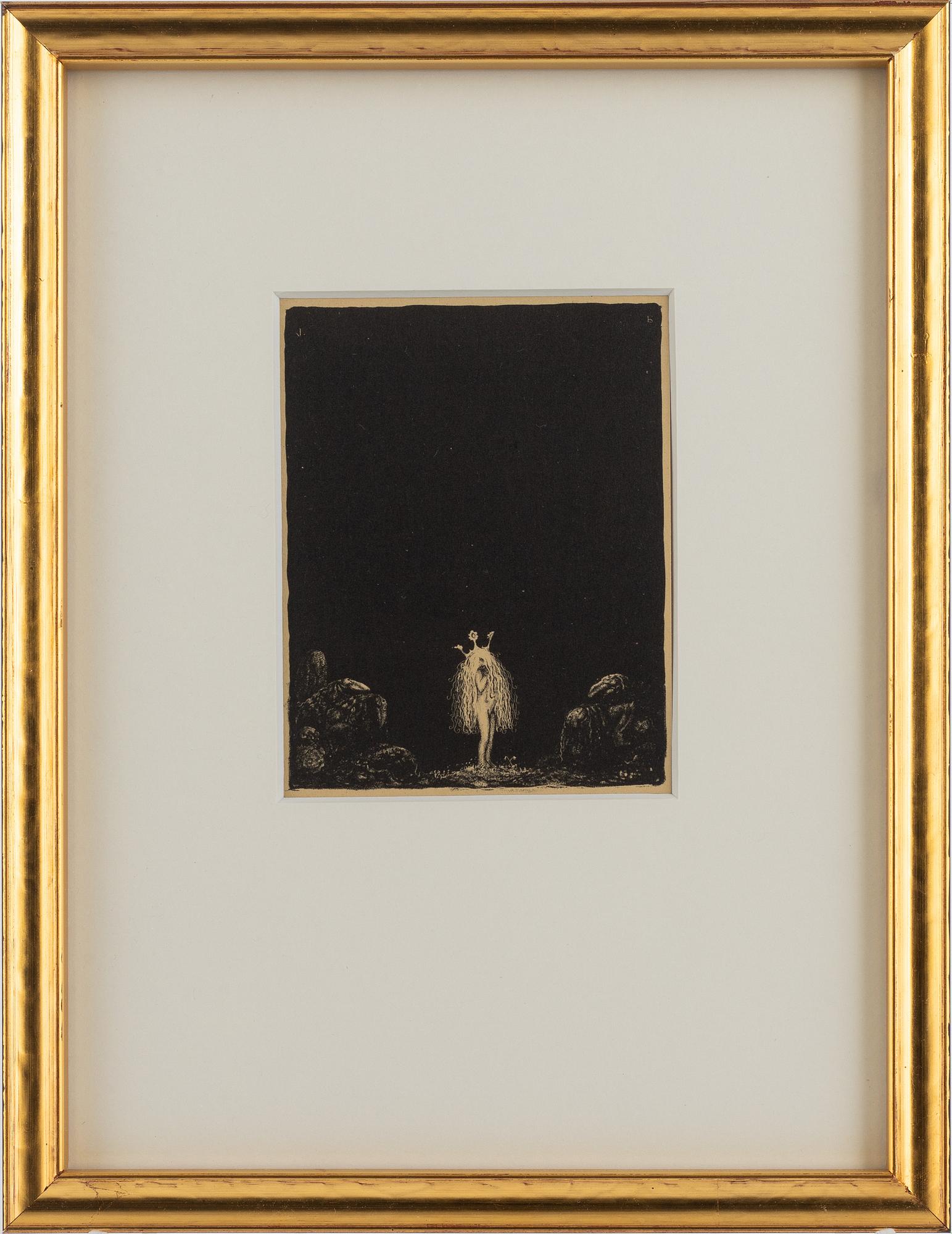 John Bauer, "Den lilla prinsessan och trollen".