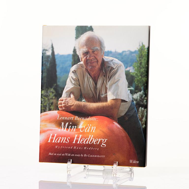 Hans Hedberg, a faience sculpture of an apple, Biot, France.