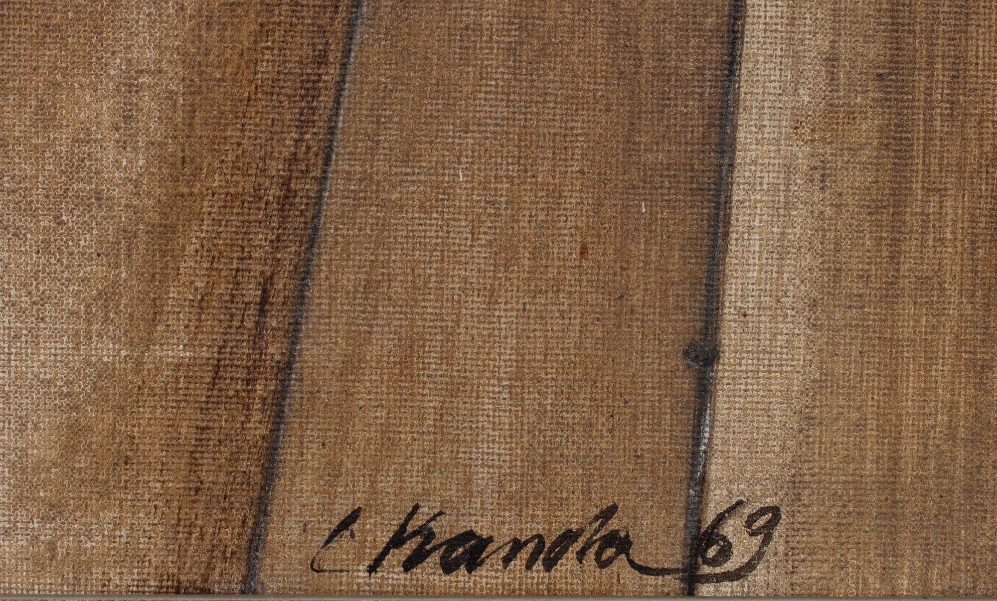 LEIF KANDER, olja på duk, signerad o daterad, -69.