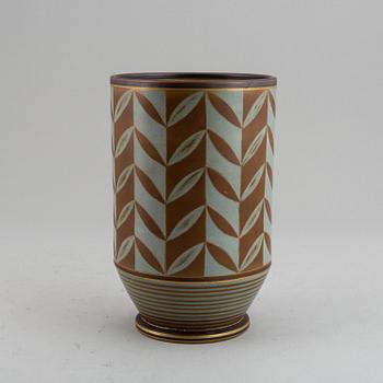 GUNNAR NYLUND & OSKAR DAHL, a "Flambé" stoneware vase, Rörstrand 1930-40's.