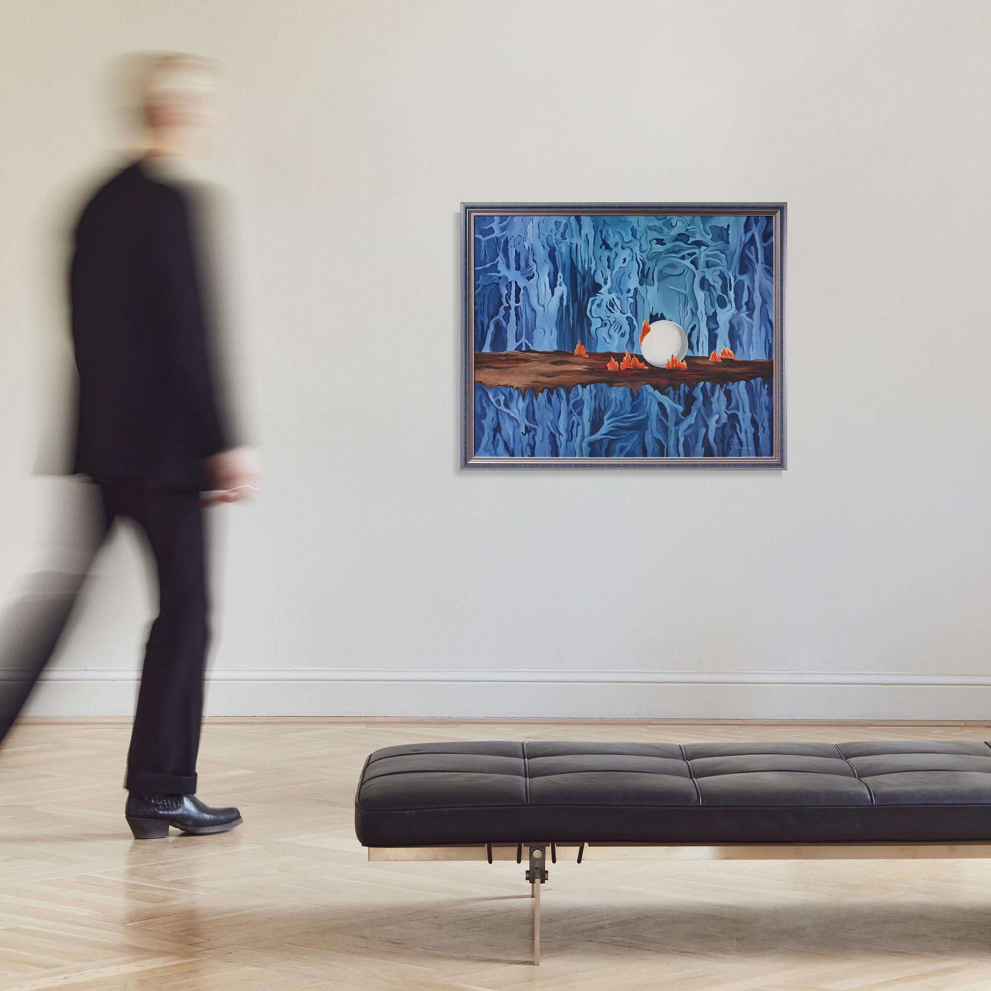 Elsa Thoresen, "Brinnande jord III".