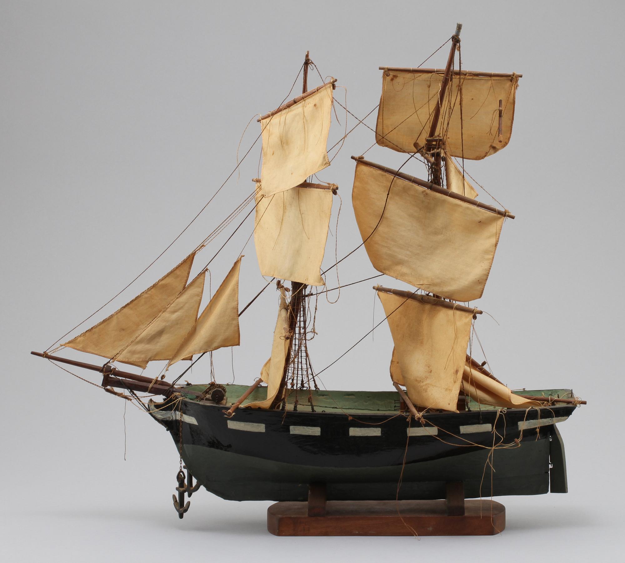 SKEPSSMODELL, omkring 1900.