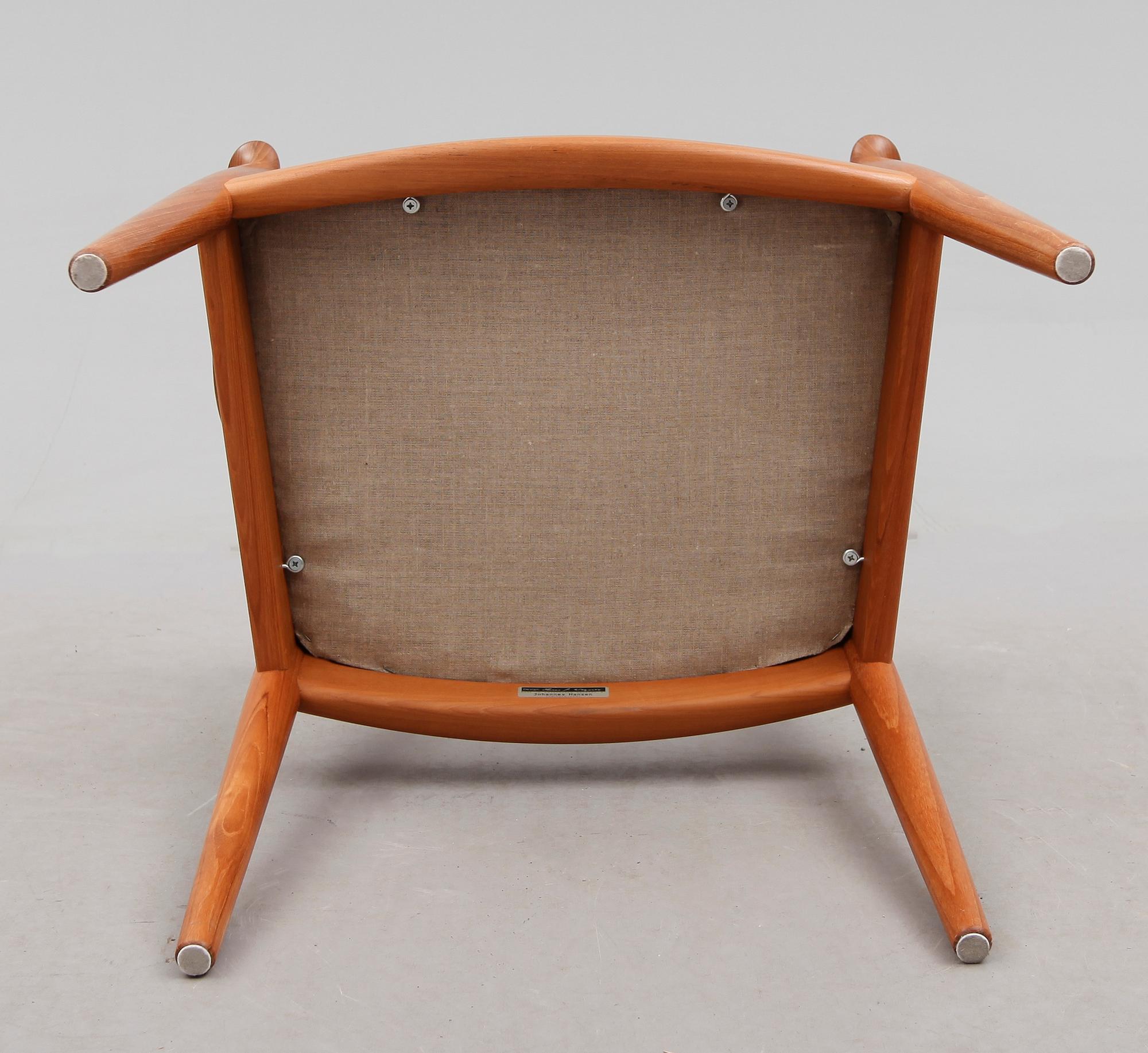 STOL, "The Chair", Hans J. Wegner, Johannes Hansen, Danmark, sent 1900-tal.