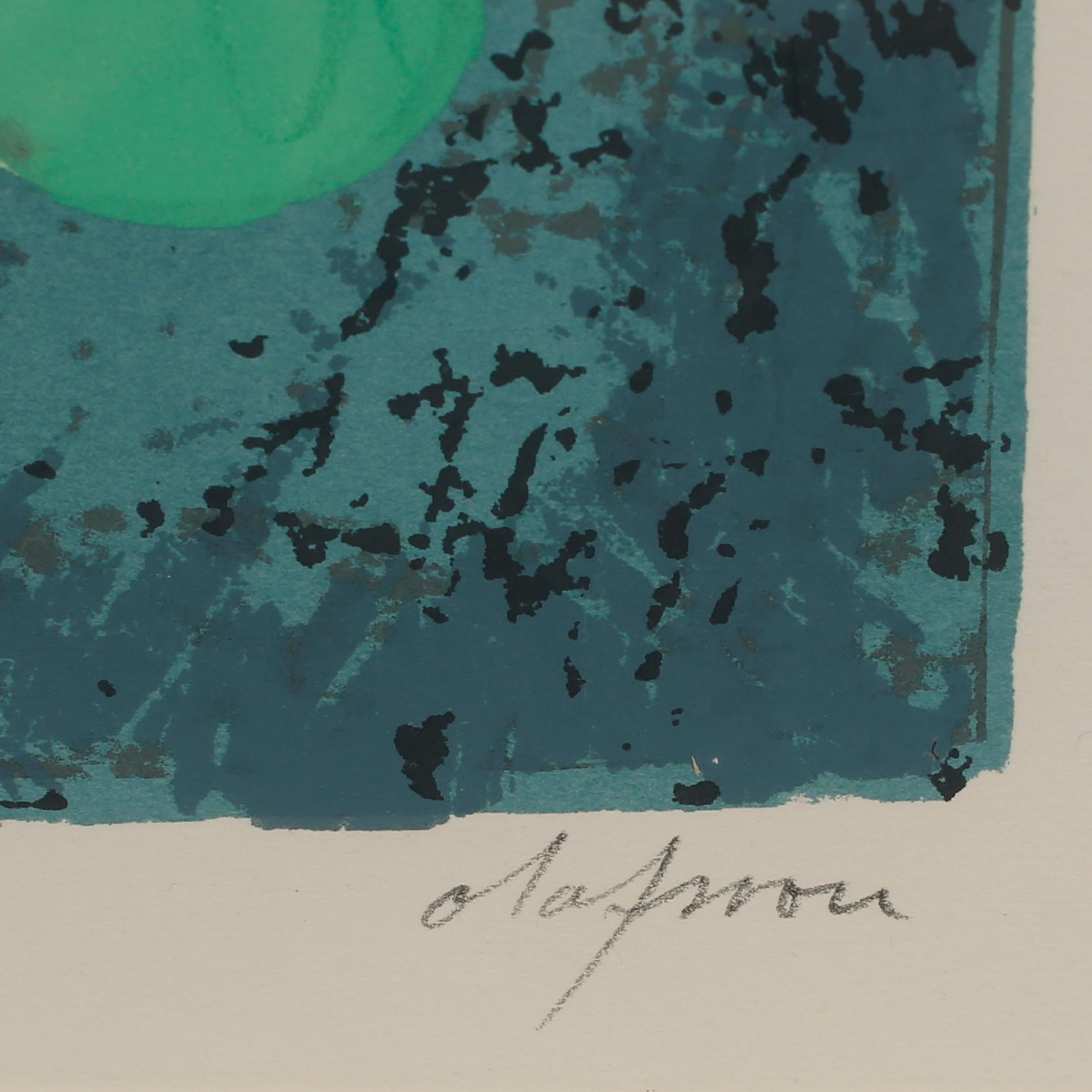 PIERRE OLOFSSON, färglitografi, signerad och numrerad HC IV-VI.