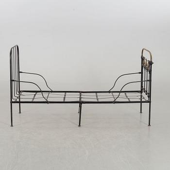 An iron bed, 19th century latter part / turn of the century 1900.