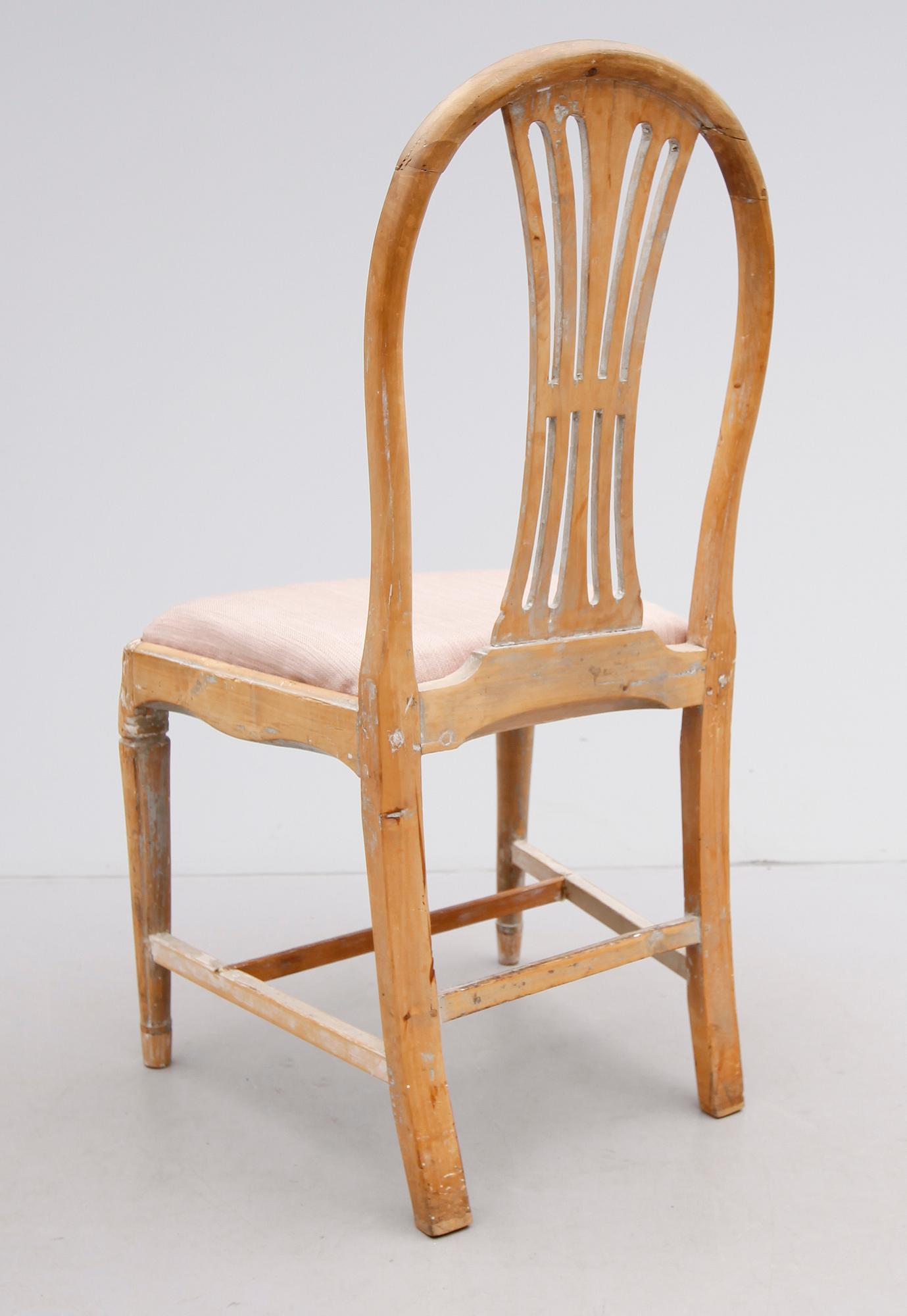 STOL, gustaviansk, omkring år 1800.