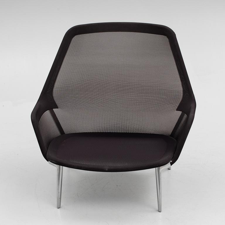 Ronan & Erwan Bouroullec, "Slow chair", Vitra, armchair and footstool.