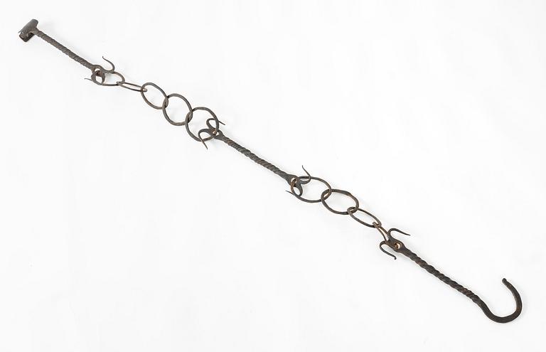 Hängare, två stycken, 1700-tal.