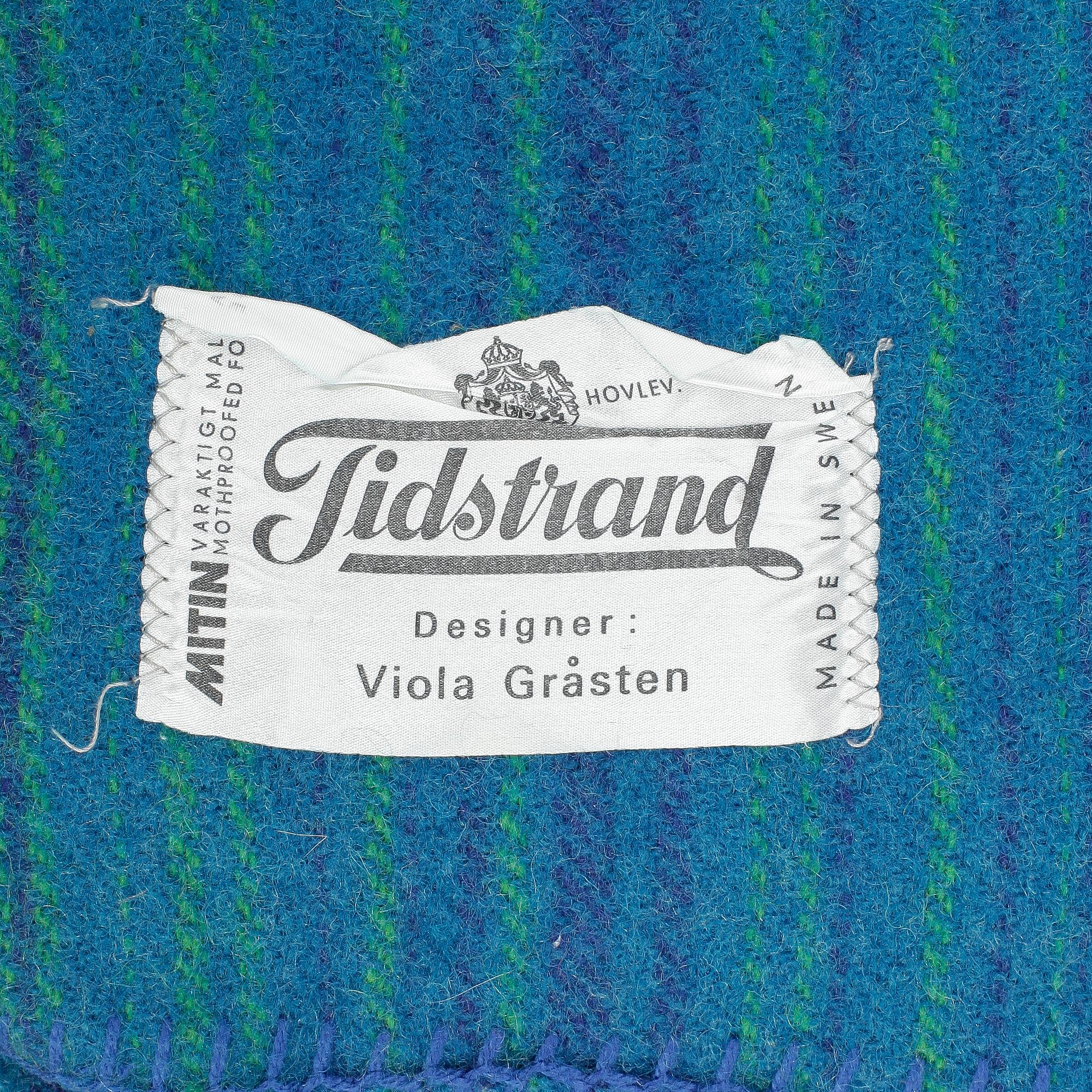FILT/ PLÄD, ylle, Viola Gråsten, Tidstrand.