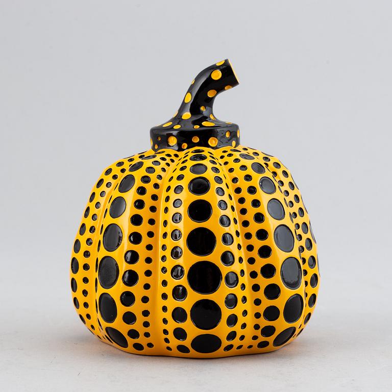Yayoi Kusama, efter, objekt/multipel,"Pumpkin", utgiven av Benesse Holdings Inc, Naoshima, Japan, 2013.