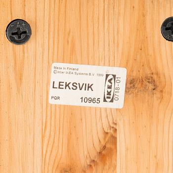 A 'Leksvik' bookcase, IKEA, late 1990s.