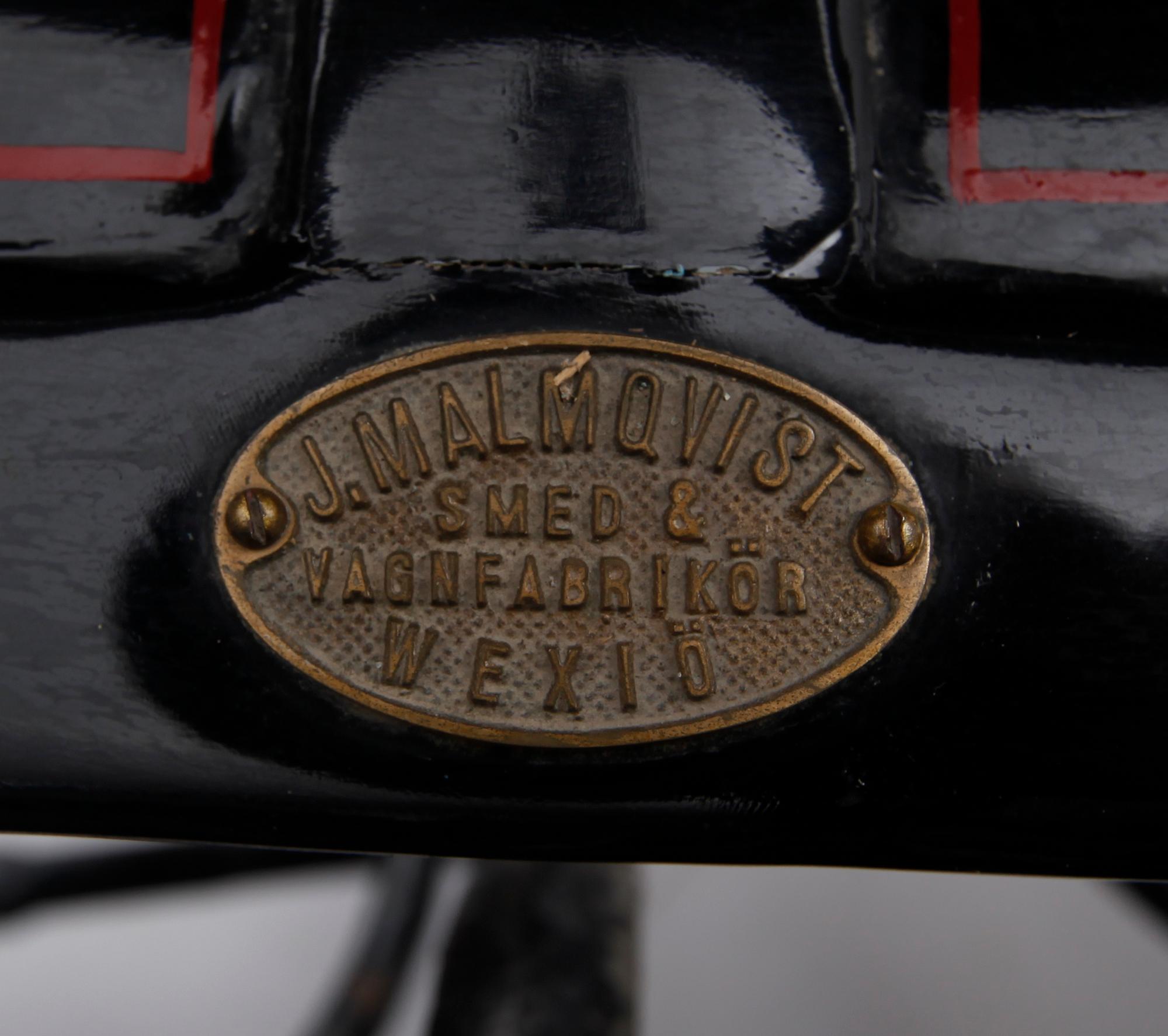HÄSTVAGN, sk Viktoria vagn, sekelskiftet 1900.