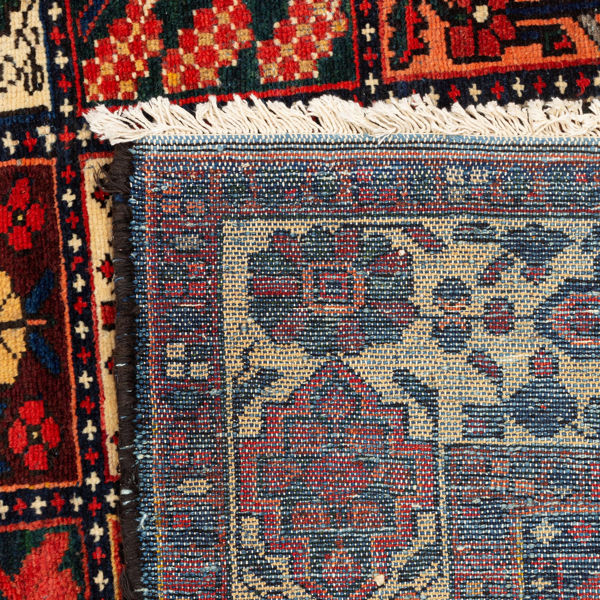 Matta, semiantik, Chahar Mahal/Bakhtiari, ca 302 x 210-216 cm.