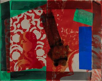 HOWARD HODGKIN, lithograph in colours, 1980, signed 67/100.