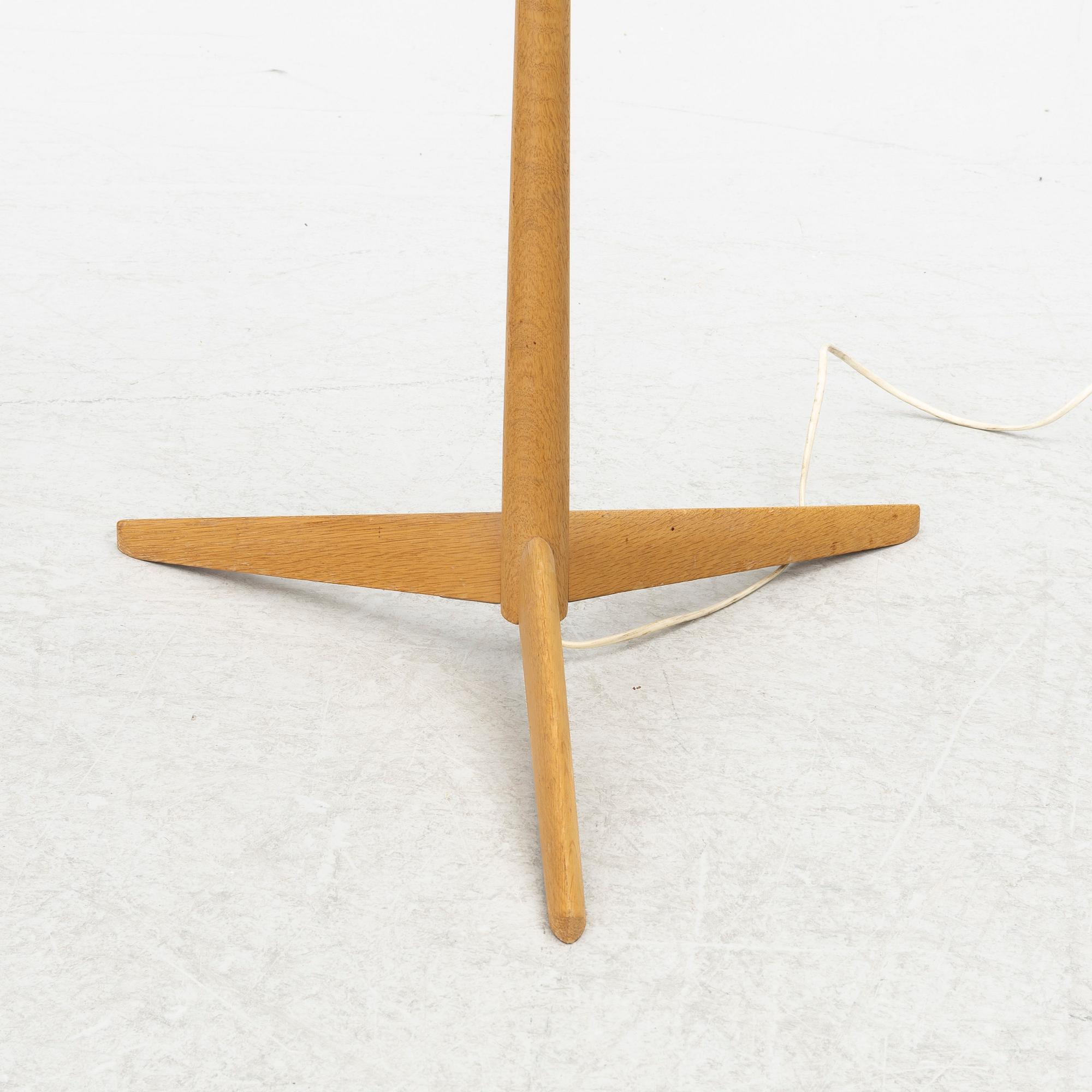 Floor lamps, a pair, second half of the 20th century.
