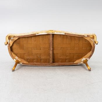 Soffa, rokokostil, 1900-talets första hälft.