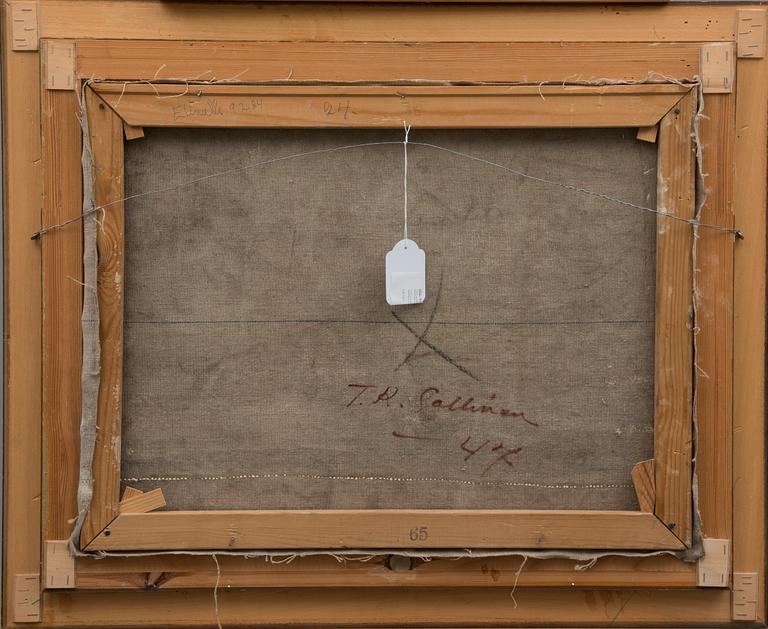 TYKO SALLINEN, olja på duk, signerad och daterad -47.