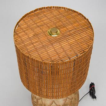 Bordslampa, stengods, tillverkare Kera 1900-talets mitt.