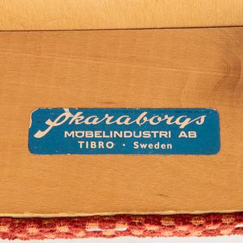 Stolar 4 st Skaraborgs möbelindustri  1950/60-tal.