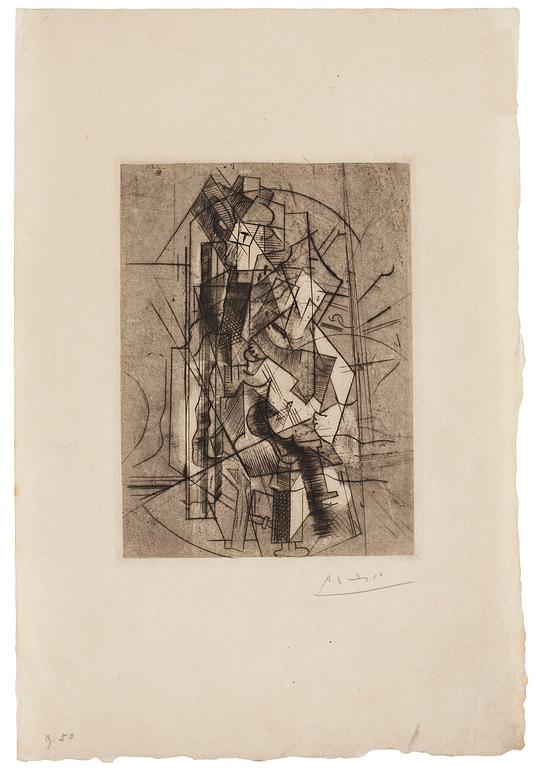 Pablo Picasso, "L’Homme a la Guitare".