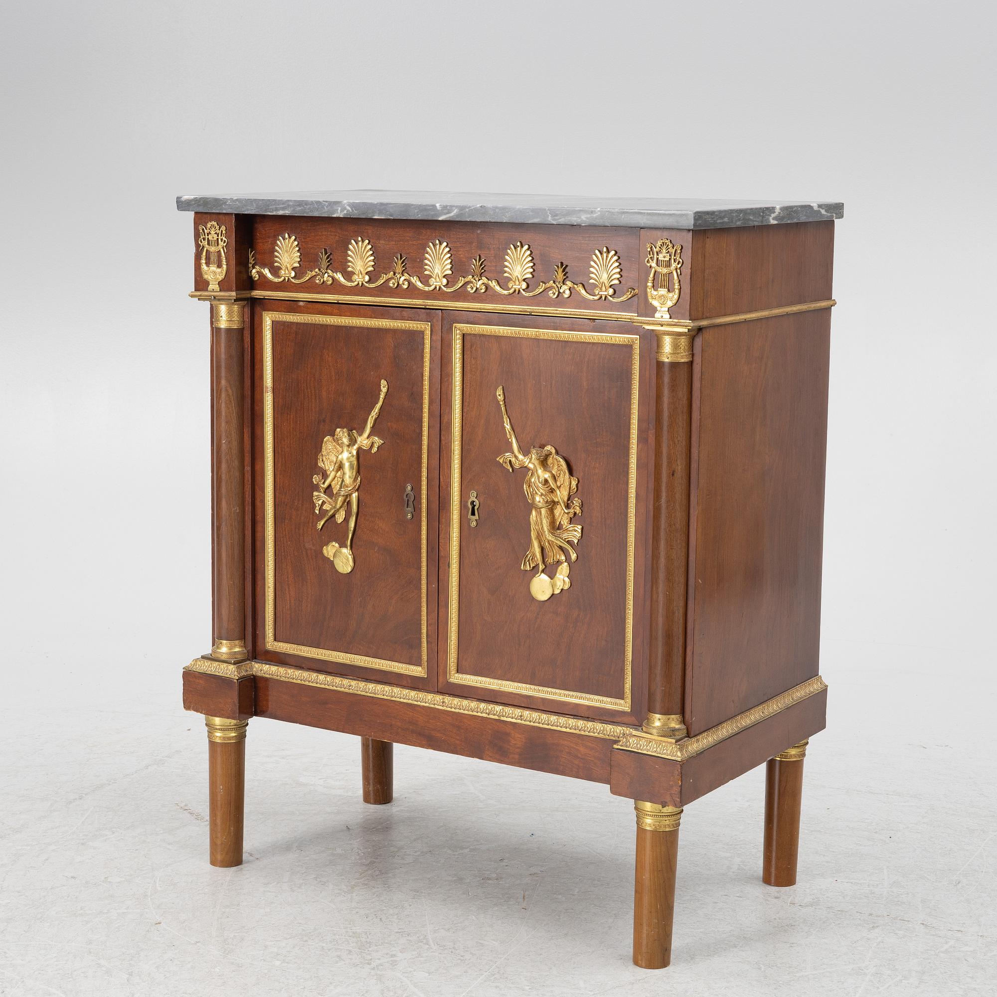 Cabinet, Empire style, first half of the 20th century.