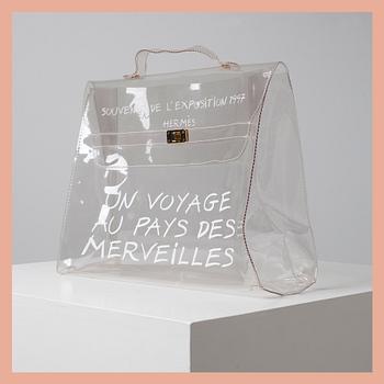 VÄSKA,"Plastic Kelly", Hermès.