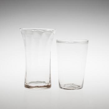 GLAS, 8+12 st, 1800-talets andra hälft och 1900-talets början.