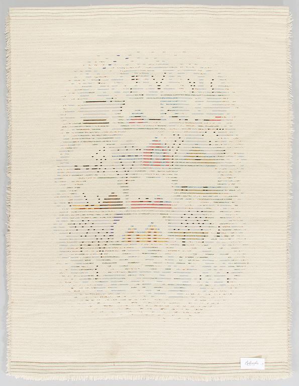 Irmeli Grönlund, rya rug, model for Friends of Finnish Handicraft. Circa 160 x 130 cm.