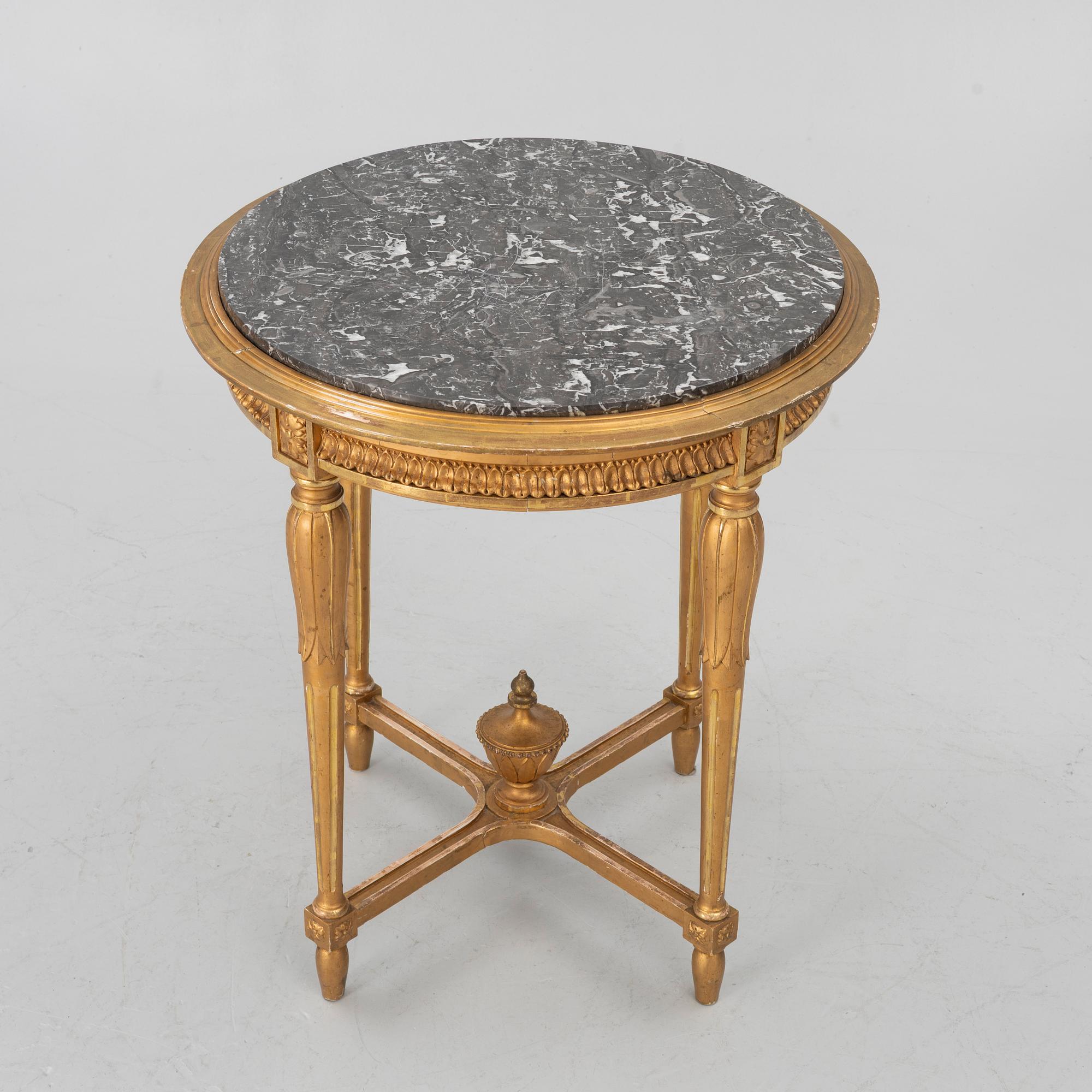 Salon table/ side table, Louis XIV style, circa 1900.