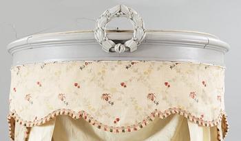 SÄNGHIMMEL. Gustaviansk, 1700-talets slut.