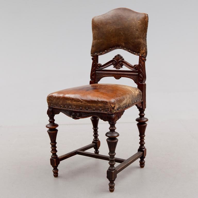 HURTSSKRIVBORD OCH STOL, 1800-talets andra hälft.