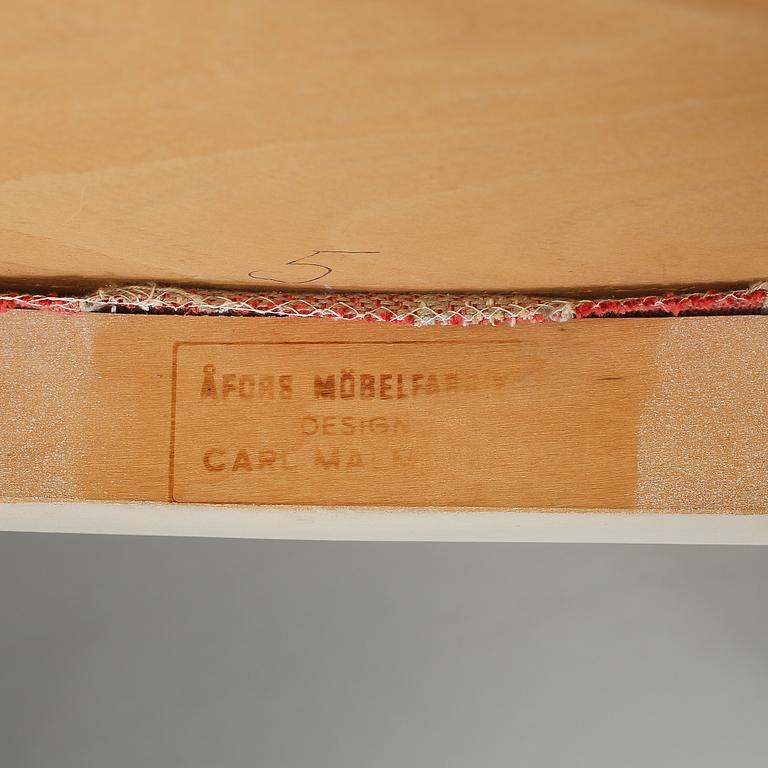 STOLAR, 4 st, KARMSTOLAR, 2 st, "Herrgården", Carl Malmsten.