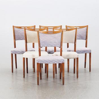 Six chairs from the 1950's.
